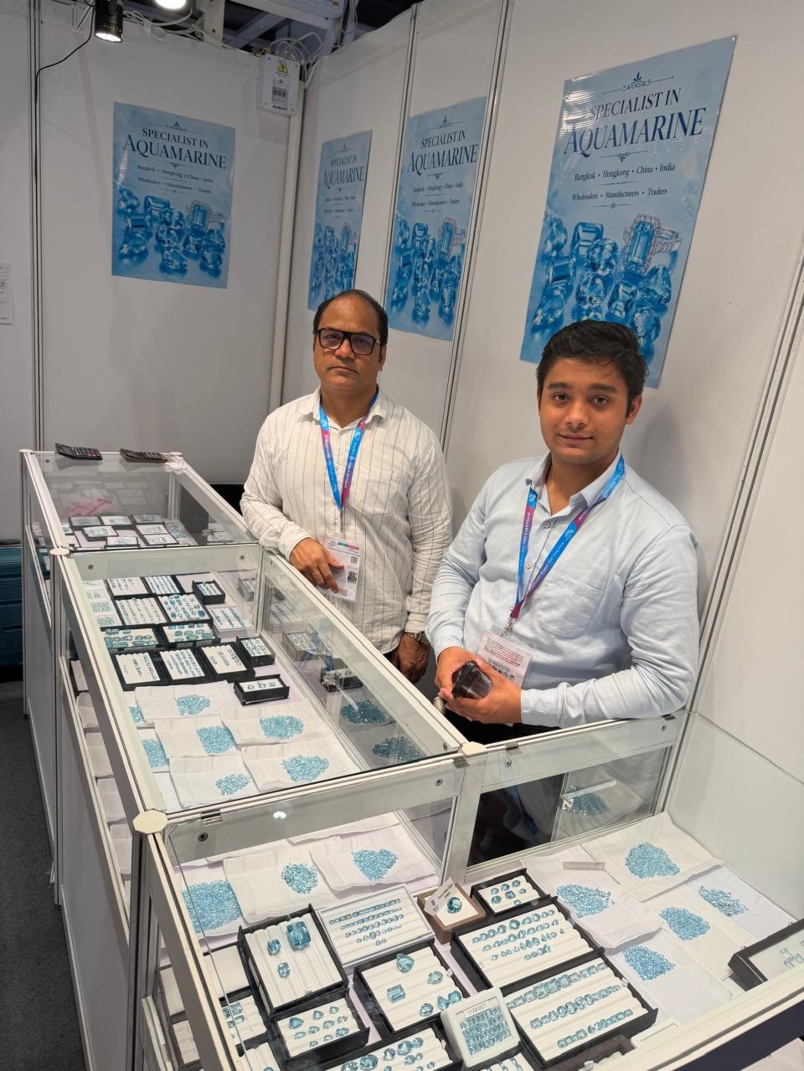 AB Thai Global Gems trade fair booth